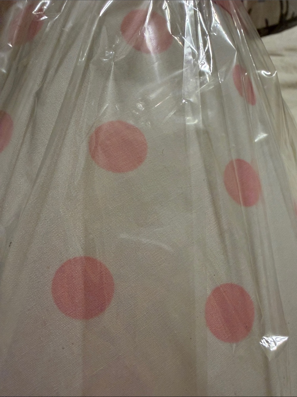 New Pink Polka Dot Lamp Shade for Baby Nursery Uno Style Dots Little girls room - Picture 6 of 6
